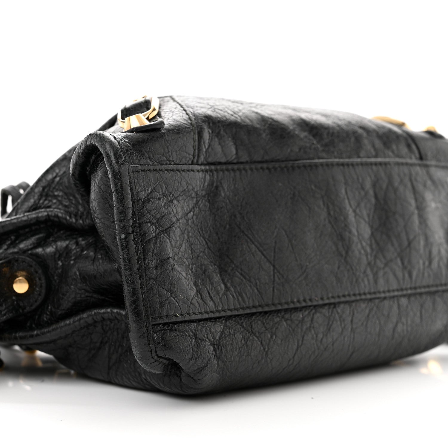 Balenciaga Agneau Classic Gold Hardware Mini City Black 10 of 18