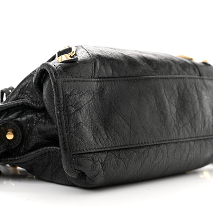 Balenciaga Agneau Classic Gold Hardware Mini City Black 10 of 18