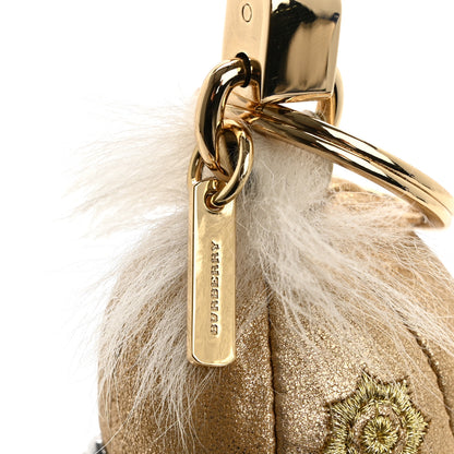 Burberry Thomas Bear Regimental Keychain Charm Camel 3 of 3