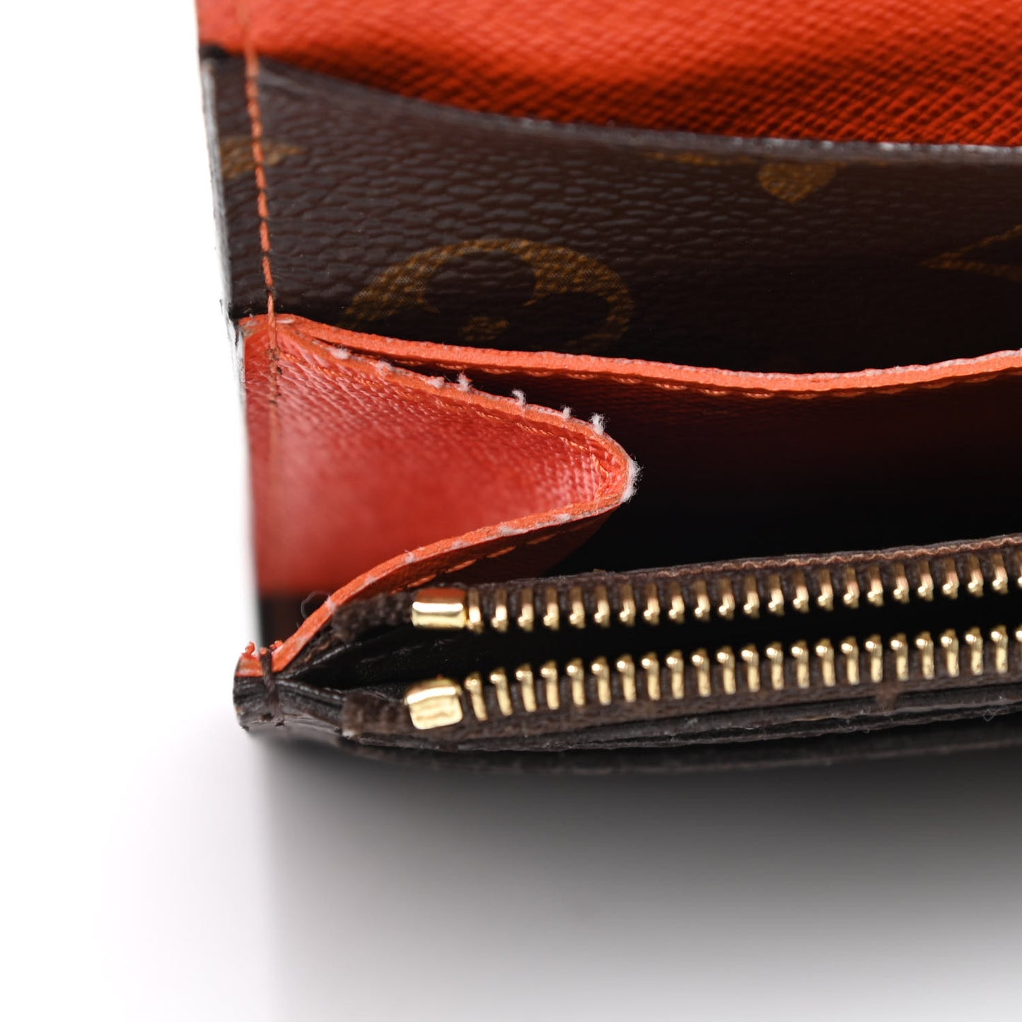 Monogram Emilie Wallet Piment