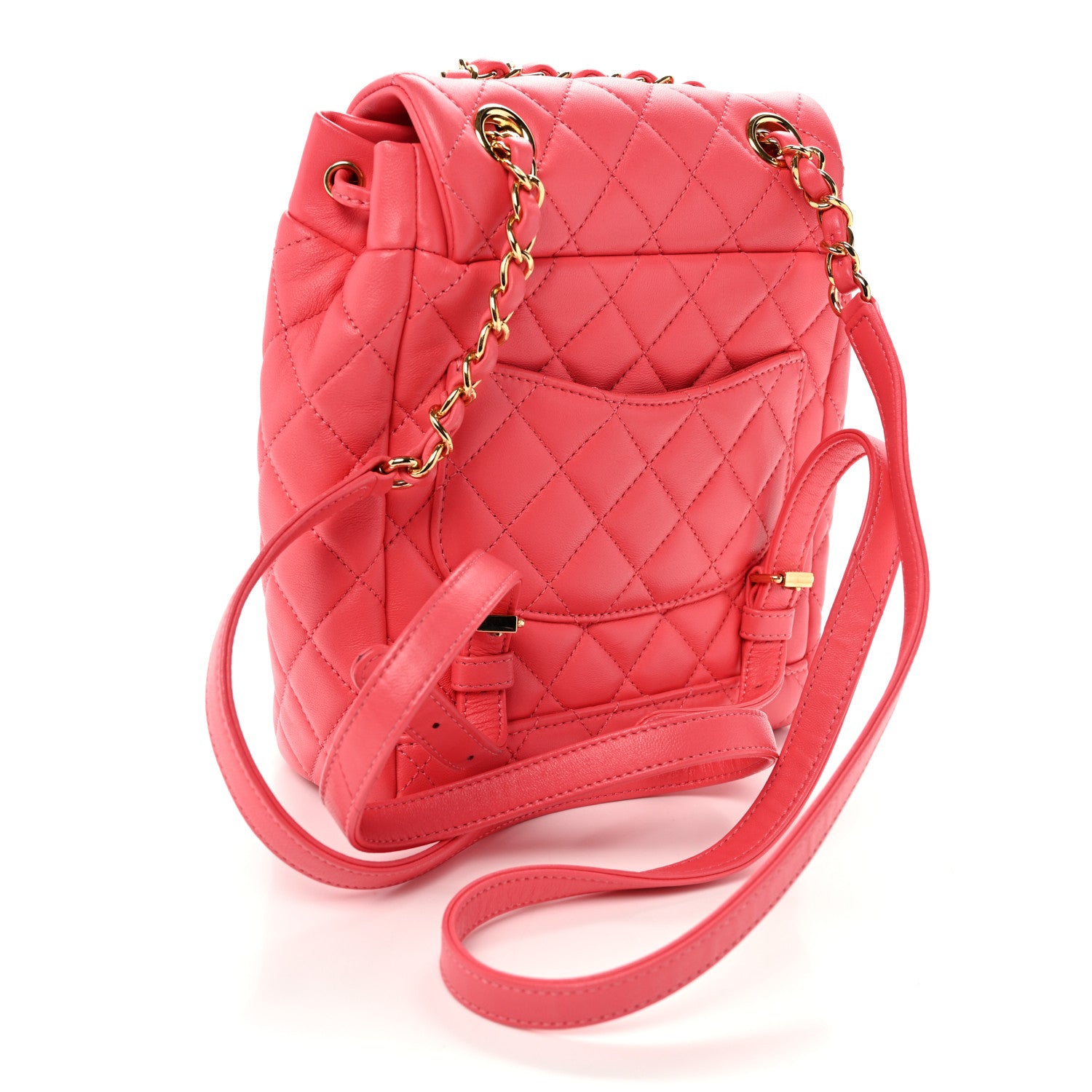 Chanel Lambskin Quilted Mini Urban Spirit Backpack Pink 3 of 11