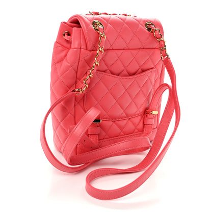 Chanel Lambskin Quilted Mini Urban Spirit Backpack Pink 3 of 11