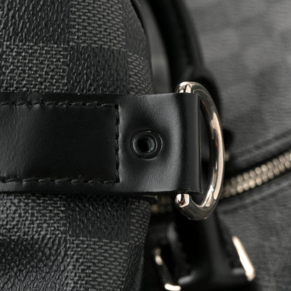 Louis Vuitton Damier Graphite Keepall Bandouliere 55 14 of 14