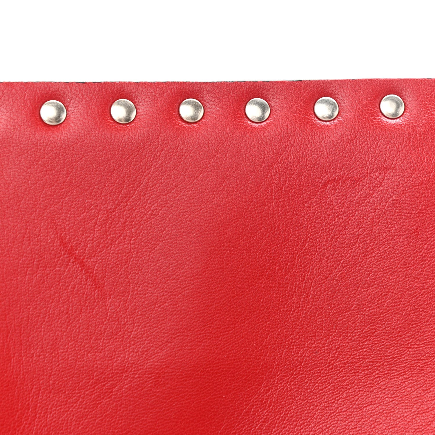 Valentino Garavani Nappa Rockstud Wristlet Clutch Poudre 10 of 10