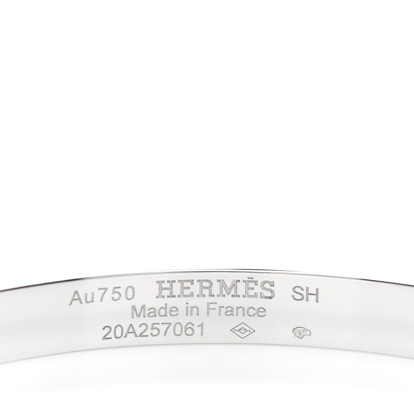 18K White Gold Blue Sapphire PM Kelly Bracelet SH