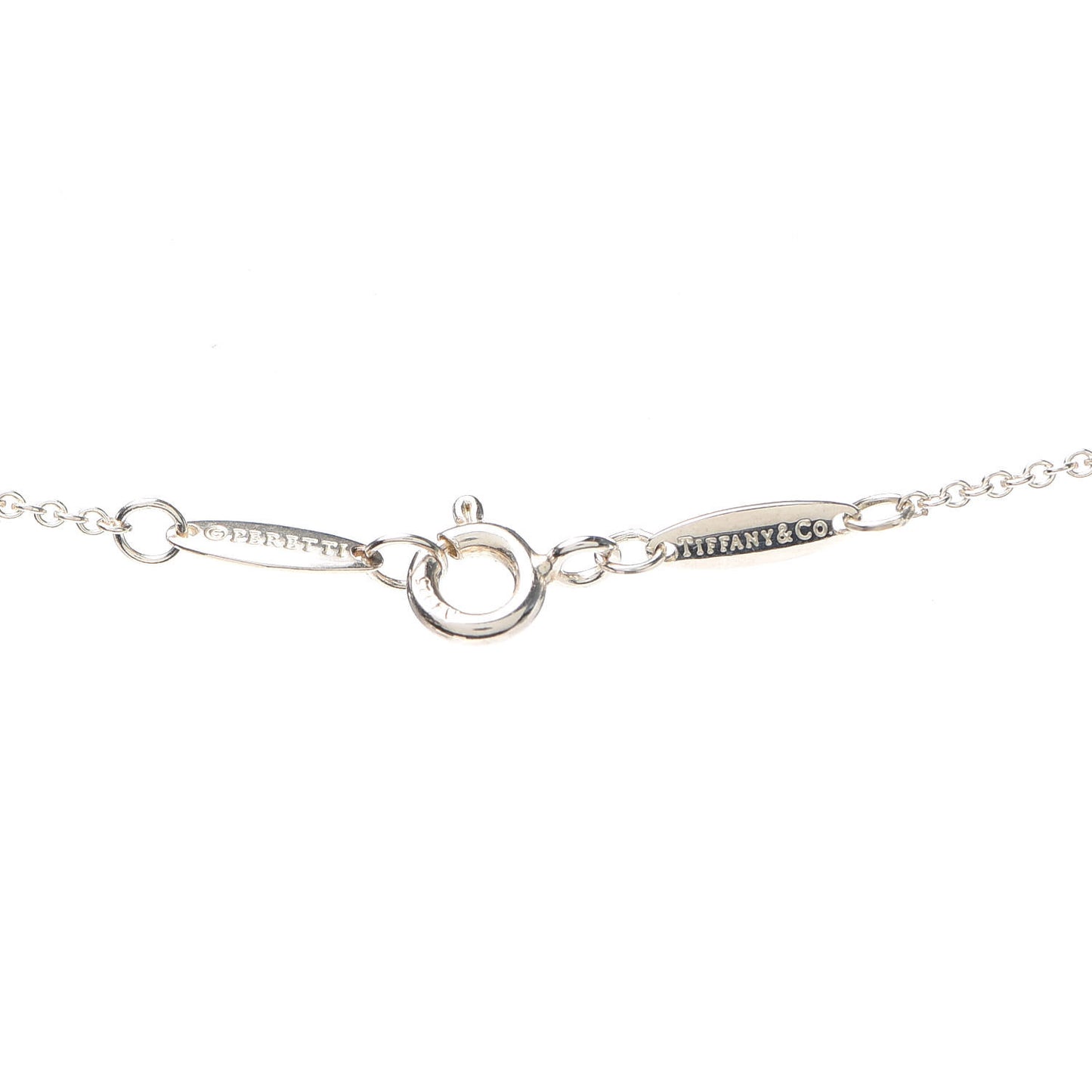 Sterling Silver Diamond 12mm Elsa Peretti Starfish Pendant Necklace