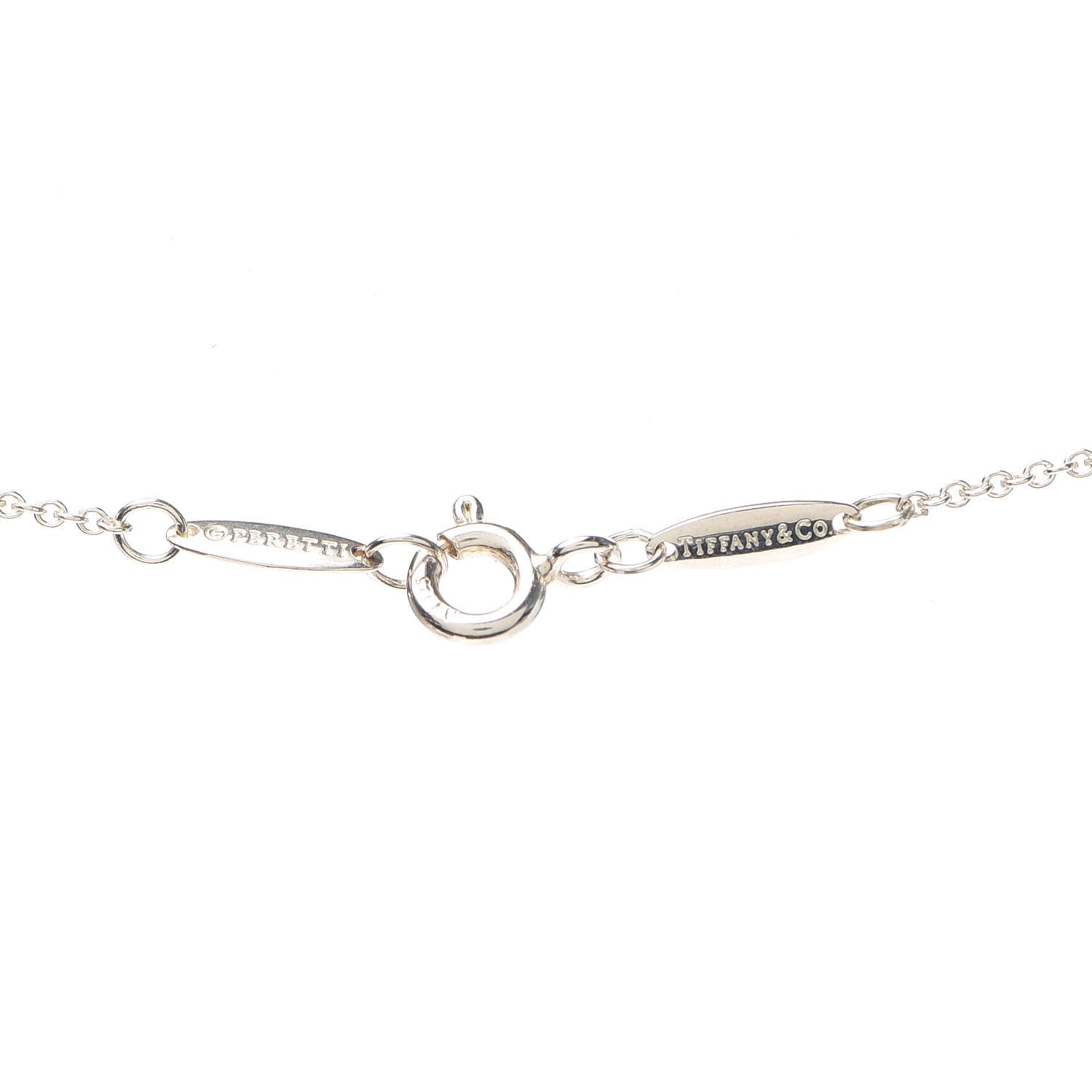 Tiffany Sterling Silver Diamond 12mm Elsa Peretti Starfish Pendant Necklace 5 of 6