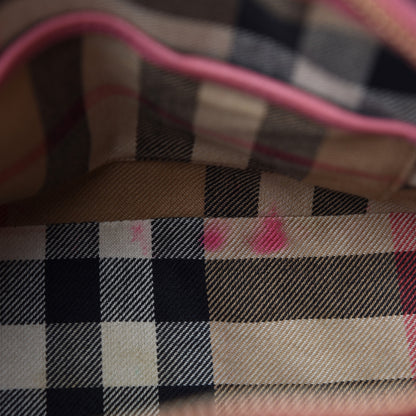 Burberry Derby Calfskin Small Milverton Satchel Mauve Pink 20 of 24