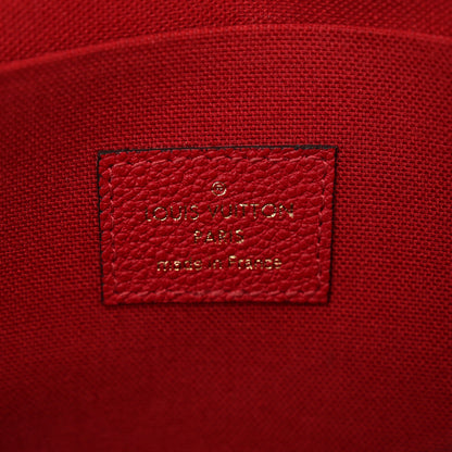 Louis Vuitton Empreinte Pochette Felicie Chain Wallet Scarlet 7 of 13
