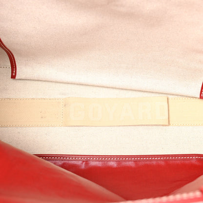 Goyard Goyardine Bellechasse Biaude MM Tote Red 5 of 11