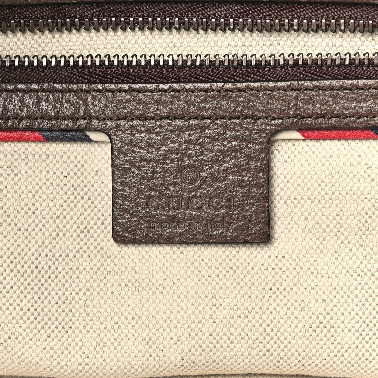 Gucci Soft GG Supreme Monogram Courrier Medium Crossbody Tote Beige New Acero 6 of 9