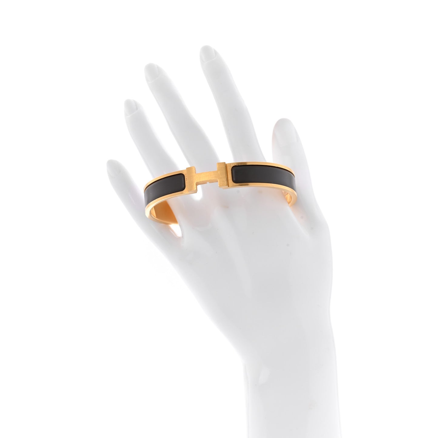 Matte Enamel Narrow Clic Clac HH Bracelet T6 Etain
