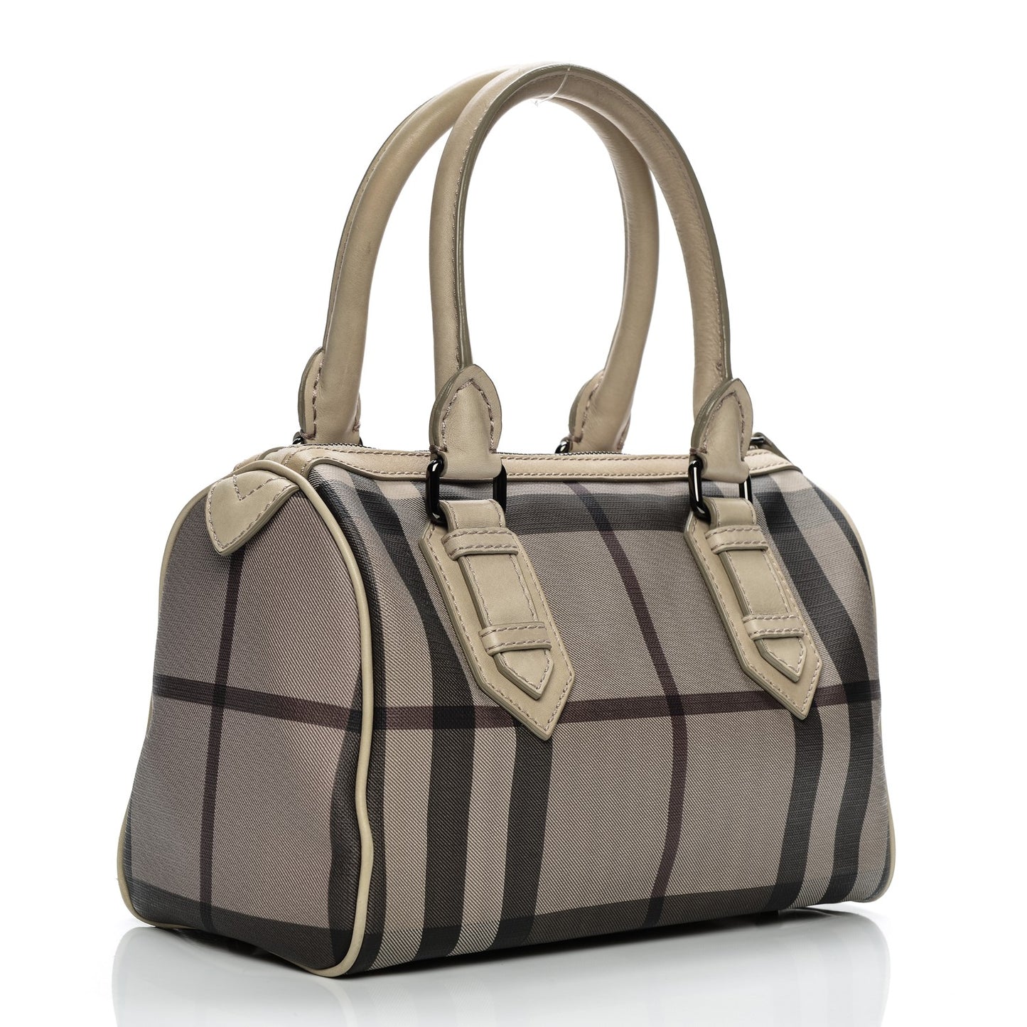Smoked Check Small Chester Bowling Bag Trench
