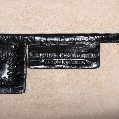 Nancy Gonzalez Crocodile Clutch Black 7 of 8