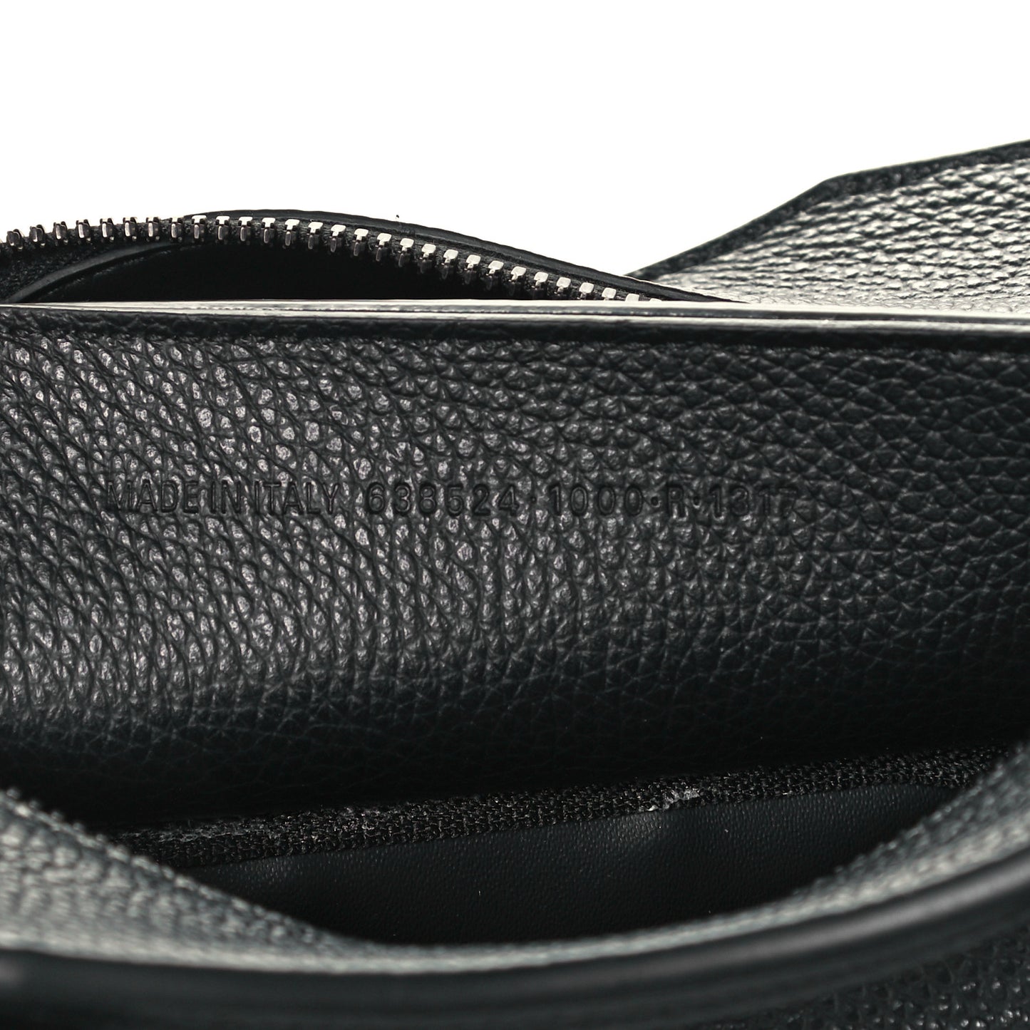 Grained Calfskin Neo Classic Black Hardware Mini City Black