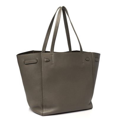 Celine Soft Grained Calfskin Small Belt Cabas Phantom Taupe 3 of 9