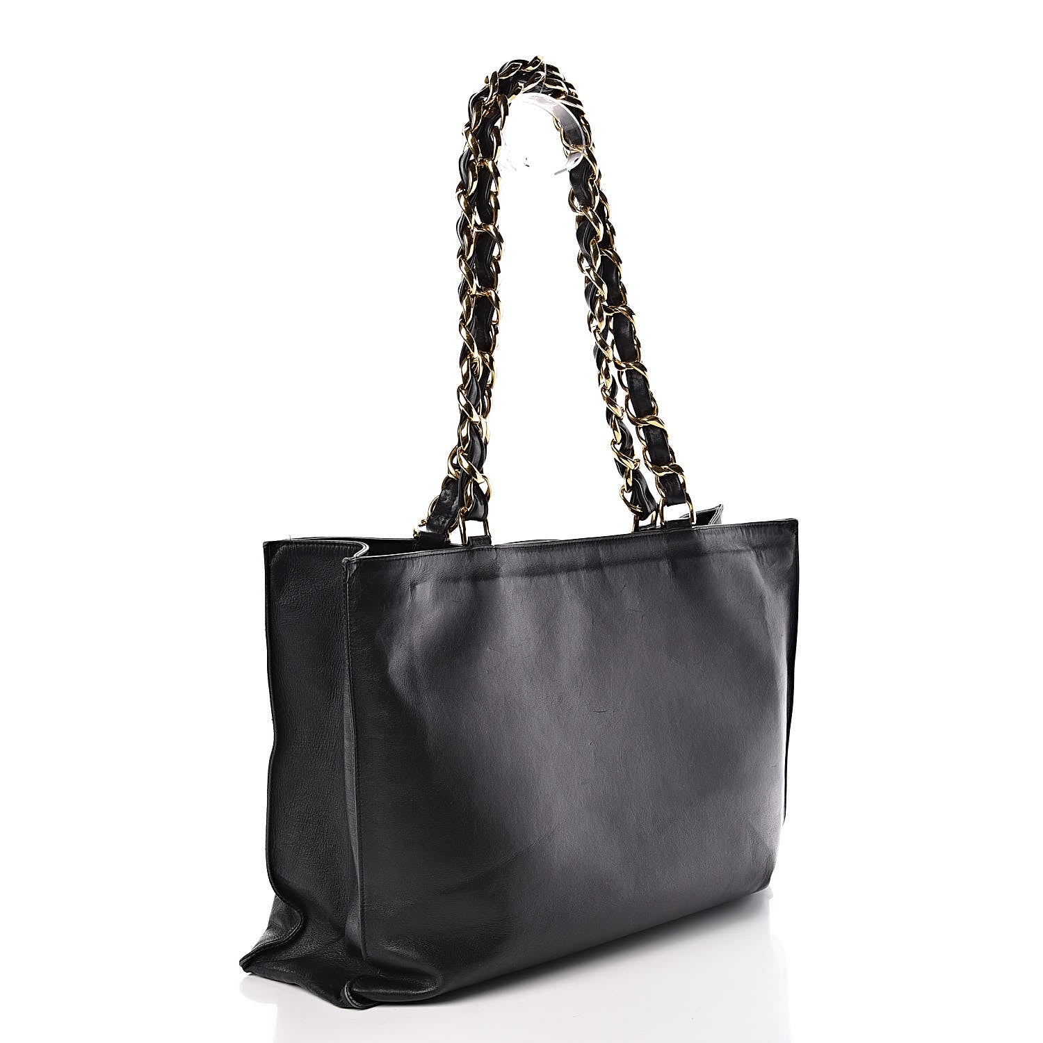 Chanel Calfskin CC Tote Black 3 of 22