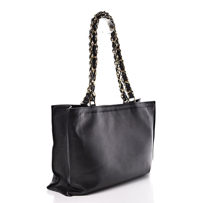 Chanel Calfskin CC Tote Black 3 of 22