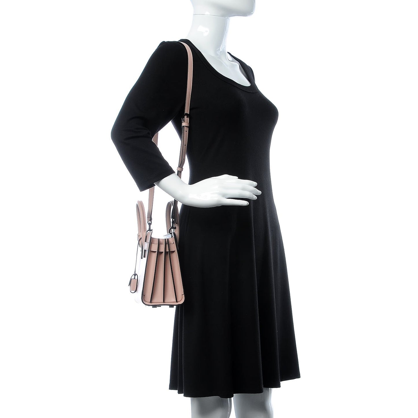 Calfskin Nano Sac De Jour Pale Pink