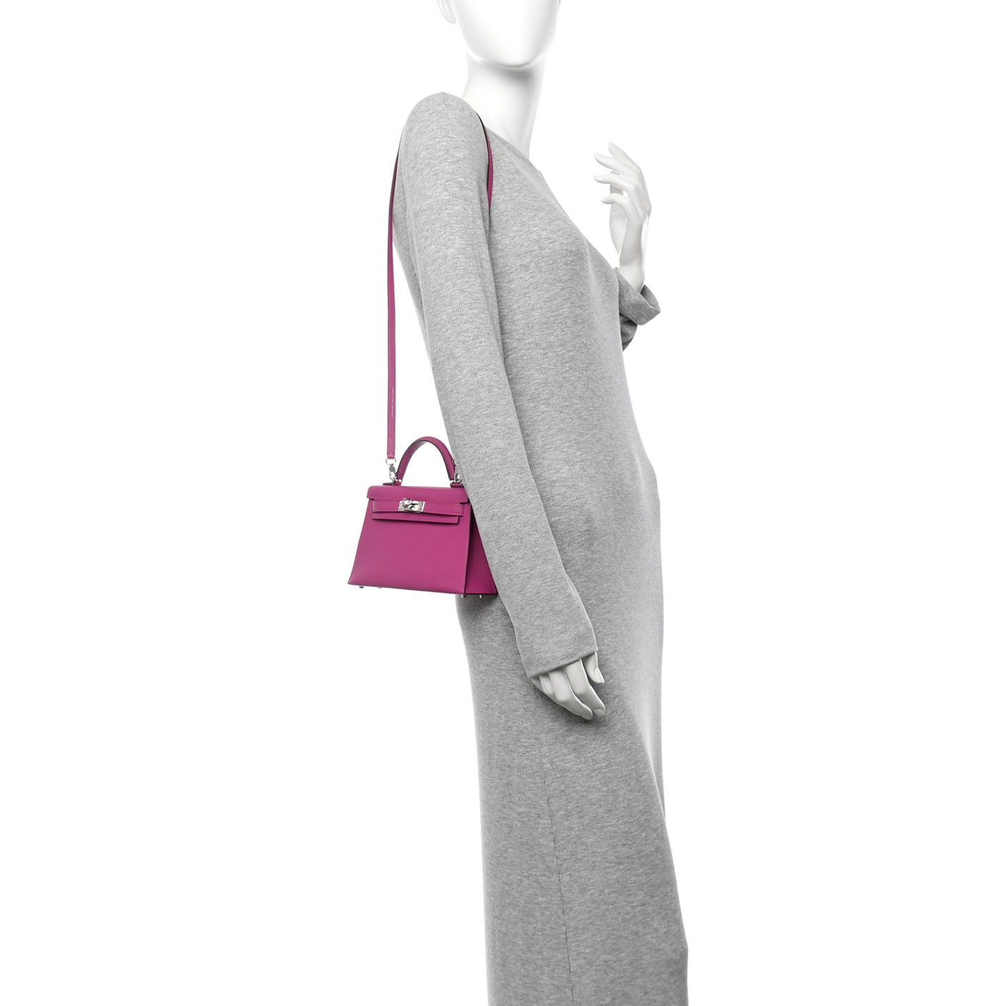 Chevre Mysore Mini Kelly Sellier 20 Magnolia
