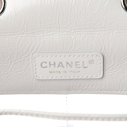 Chanel Crumpled Calfskin PVC Quilted Backpack White 6 of 12