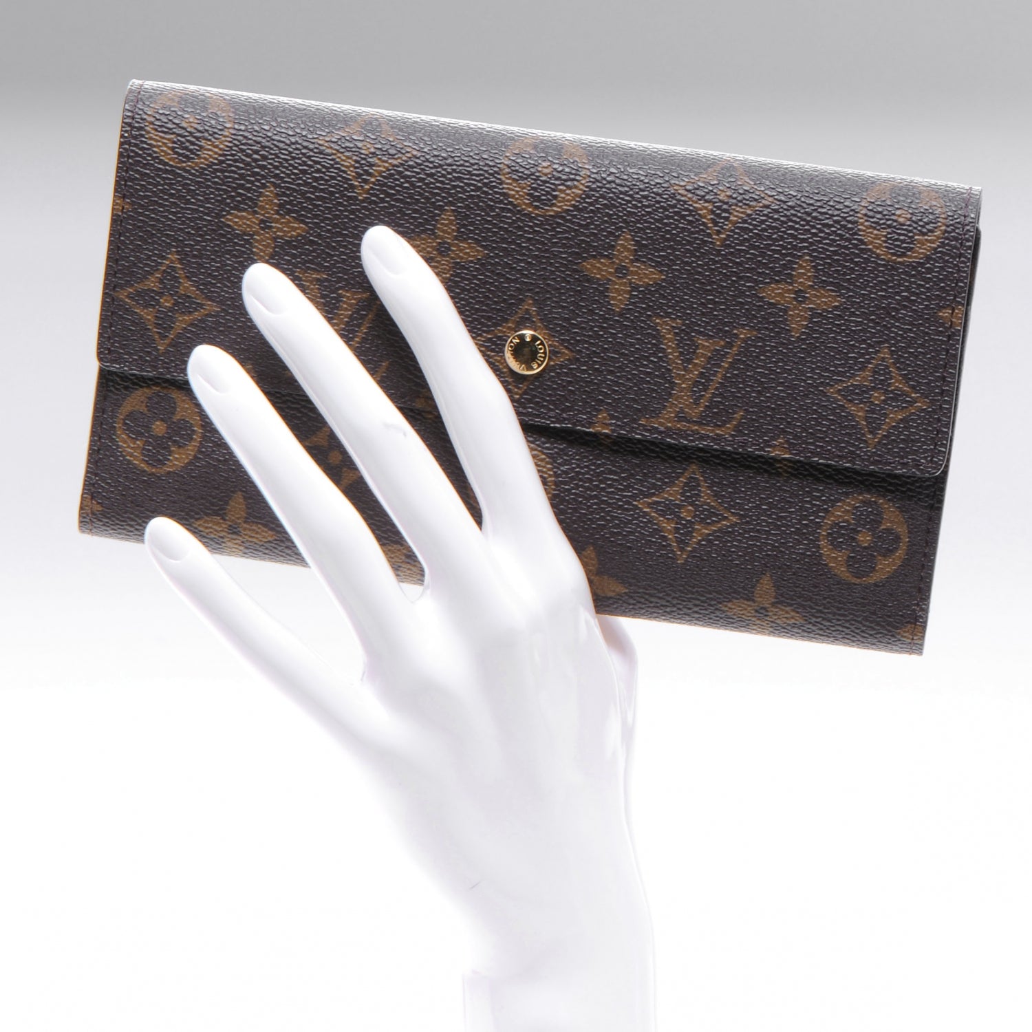 Louis Vuitton Monogram Porte Tresor International Wallet 2 of 7