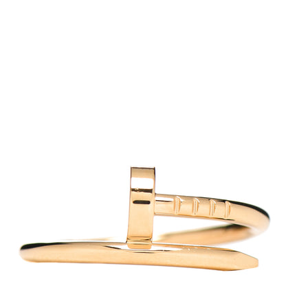 Cartier 18K Yellow Gold Small Juste Un Clou Ring 49 4.75 1 of 4