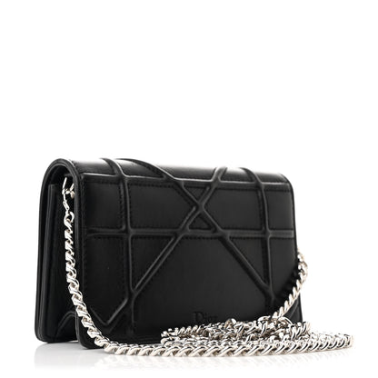 Christian Dior Lambskin Baby Diorama Flap Bag Black 3 of 12
