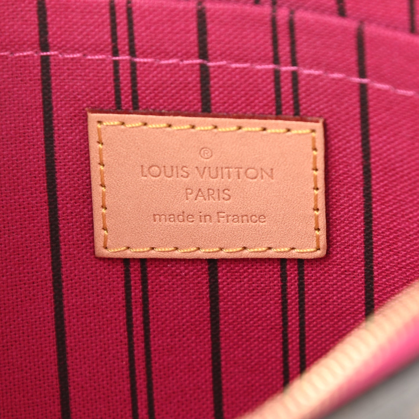 Monogram Neverfull MM GM Pochette Pivoine