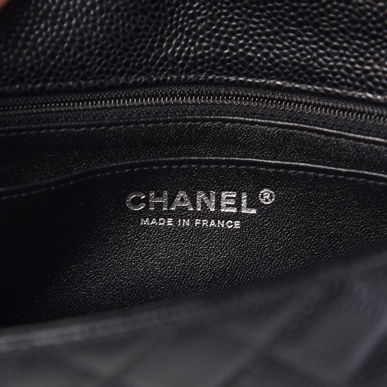 Chanel Caviar Quilted Mini Rectangular Flap Black 6 of 8