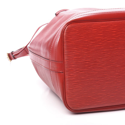Louis Vuitton Epi Noe Castillan Red 6 of 8