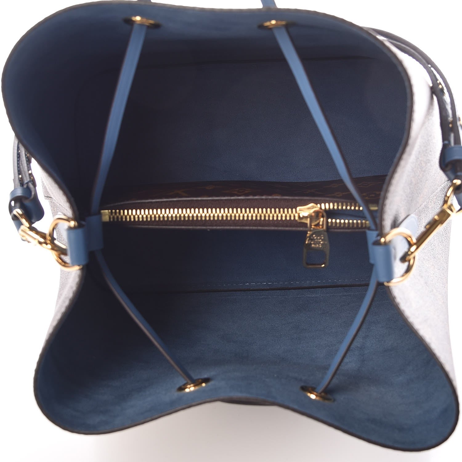 Louis Vuitton Monogram Neonoe MM Blue Jean 5 of 7