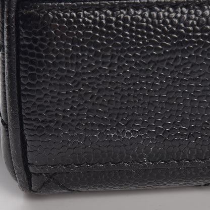 Chanel Caviar Quilted Medium Single Flap Black 13 of 14