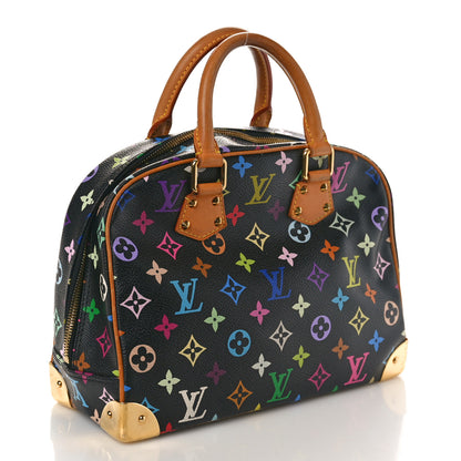Louis Vuitton Monogram Multicolor Trouville Black 3 of 11