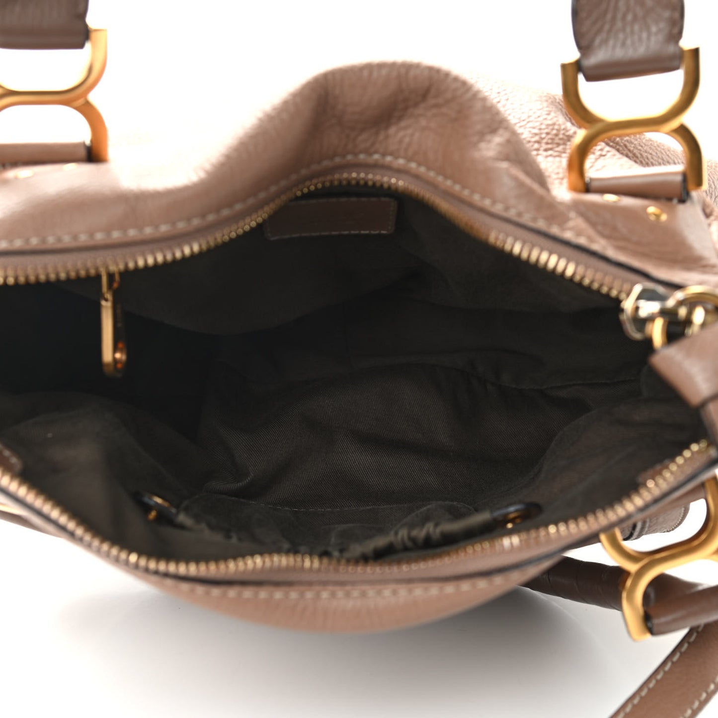 Calfskin Medium Marcie Satchel Nut