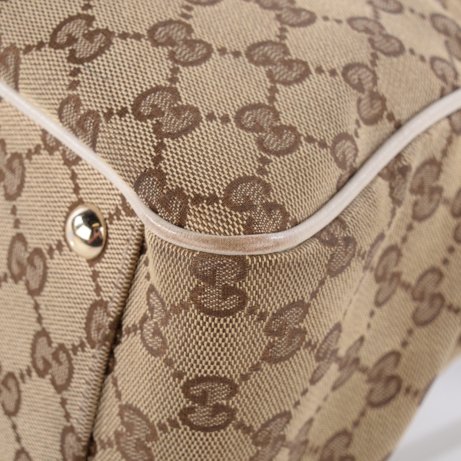 Gucci Monogram Trophy Boston Off White 10 of 12