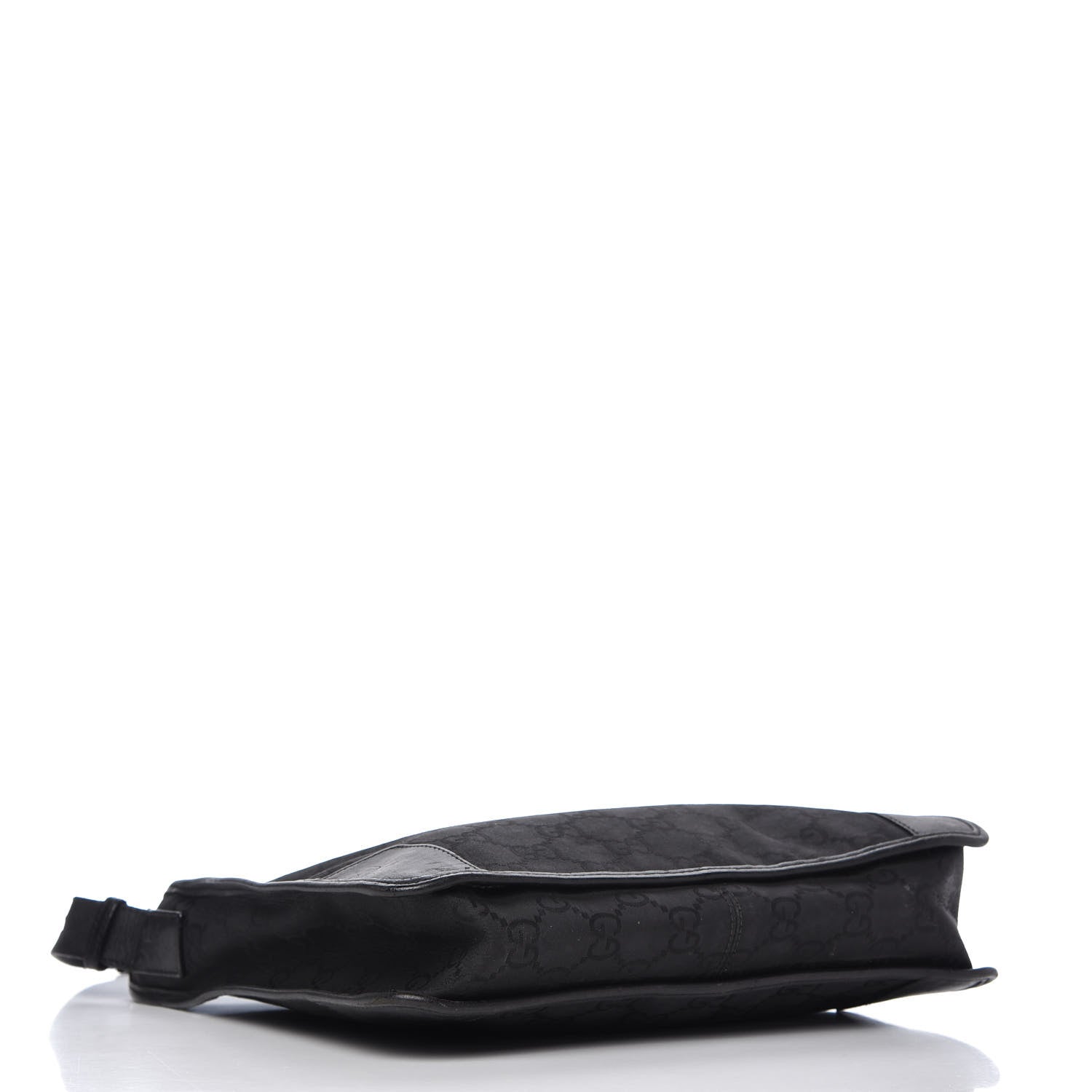 Gucci Nylon Monogram Shoulder Bag Black 4 of 13