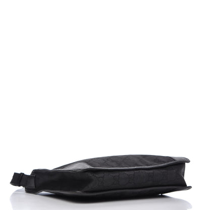 Gucci Nylon Monogram Shoulder Bag Black 4 of 13