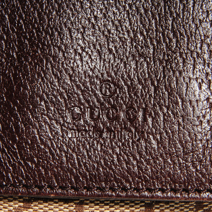 Gucci Monogram Web Belt Bag Dark Brown 8 of 8
