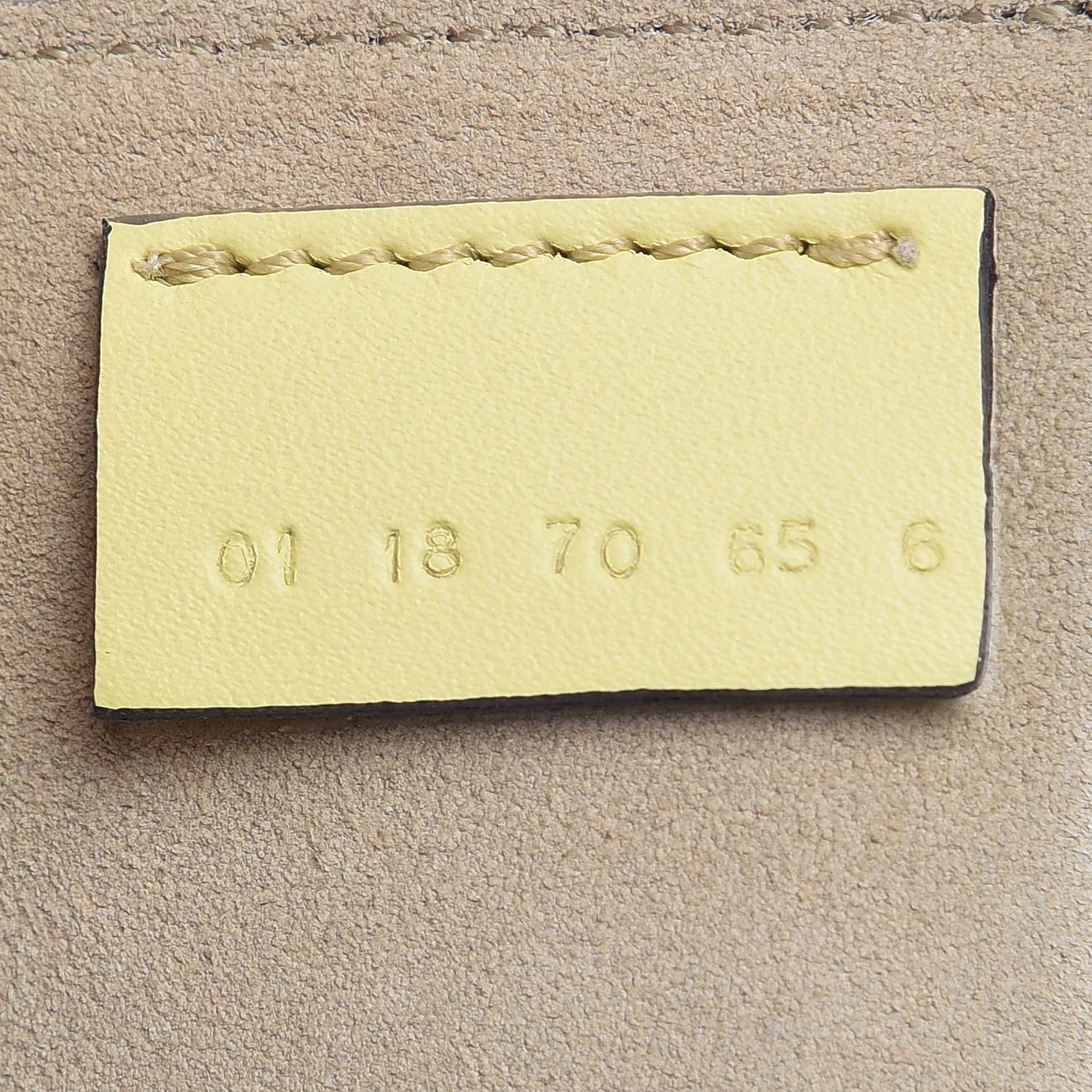 Suede Smooth Calfskin Mini Drew Shoulder Bag Lemonade