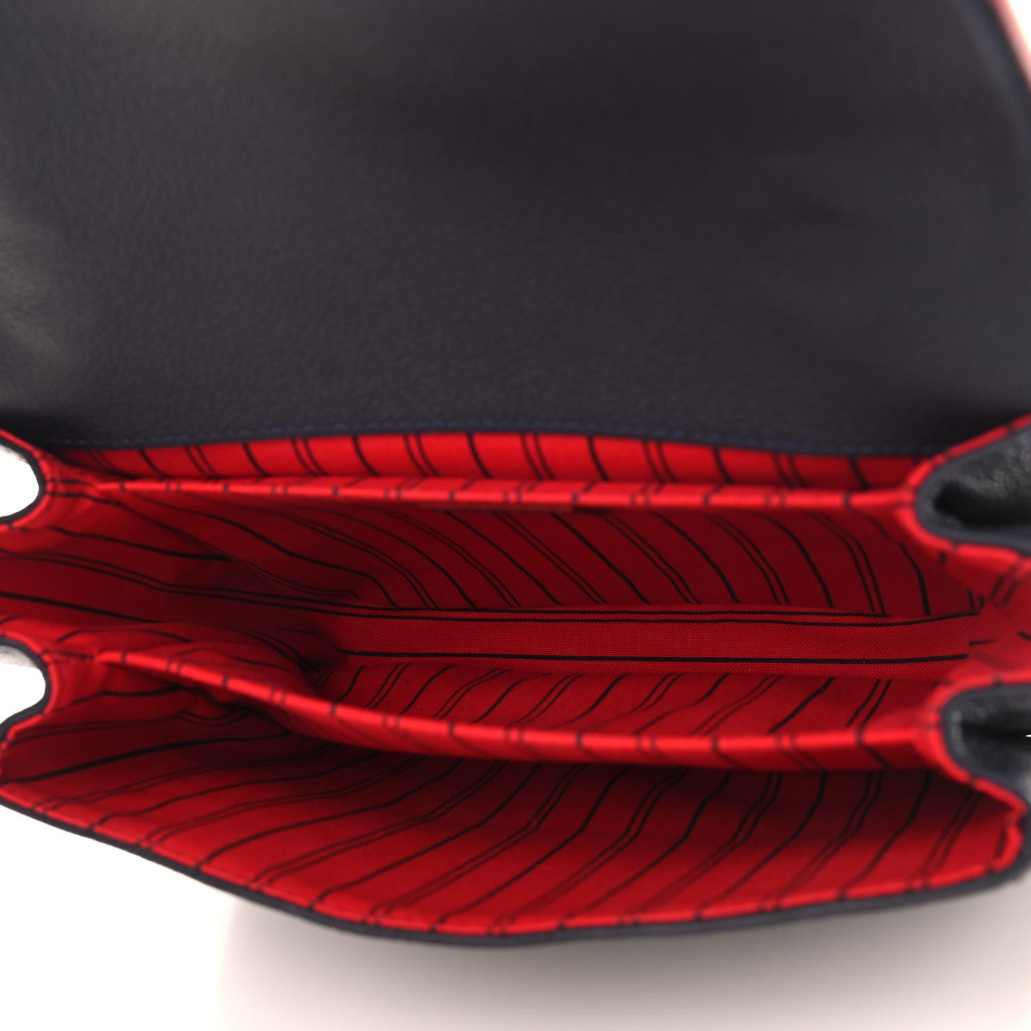 Louis Vuitton Empreinte Pochette Metis Marine Rouge 5 of 8