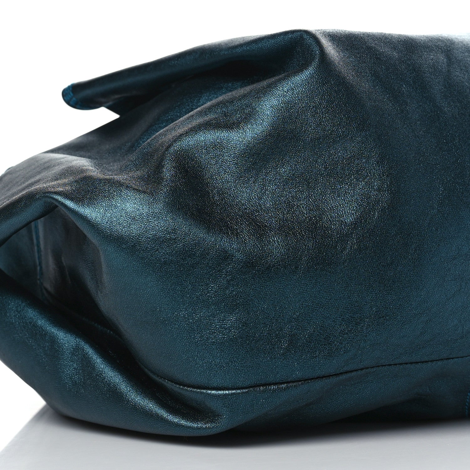Loewe Metallic Nappa Aire Shoulder Bag Blue 7 of 8