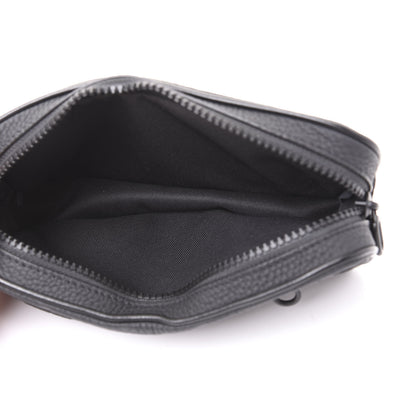Louis Vuitton Taurillon Monogram Uniformes Solar Ray Soft Pochette Volga Belt Bag Black 4 of 8