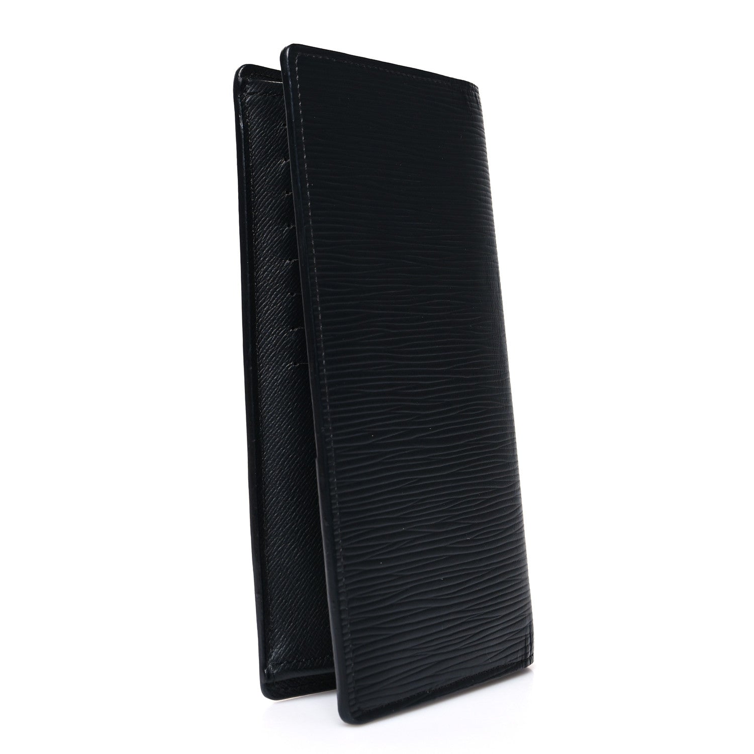 Louis Vuitton Epi Brazza Wallet Black 3 of 11