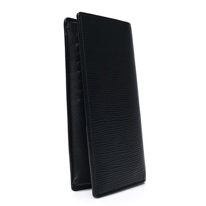 Louis Vuitton Epi Brazza Wallet Black 3 of 11