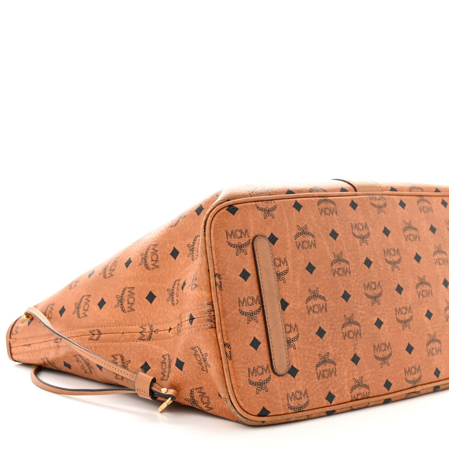 Visetos Large Liz Reversible Shopper Tote Cognac