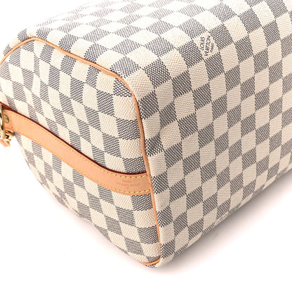 Louis Vuitton Damier Azur Speedy Bandouliere 30 11 of 12