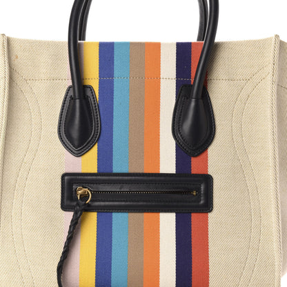 Celine Cotton Canvas Medium Phantom Luggage Multicolor 11 of 11