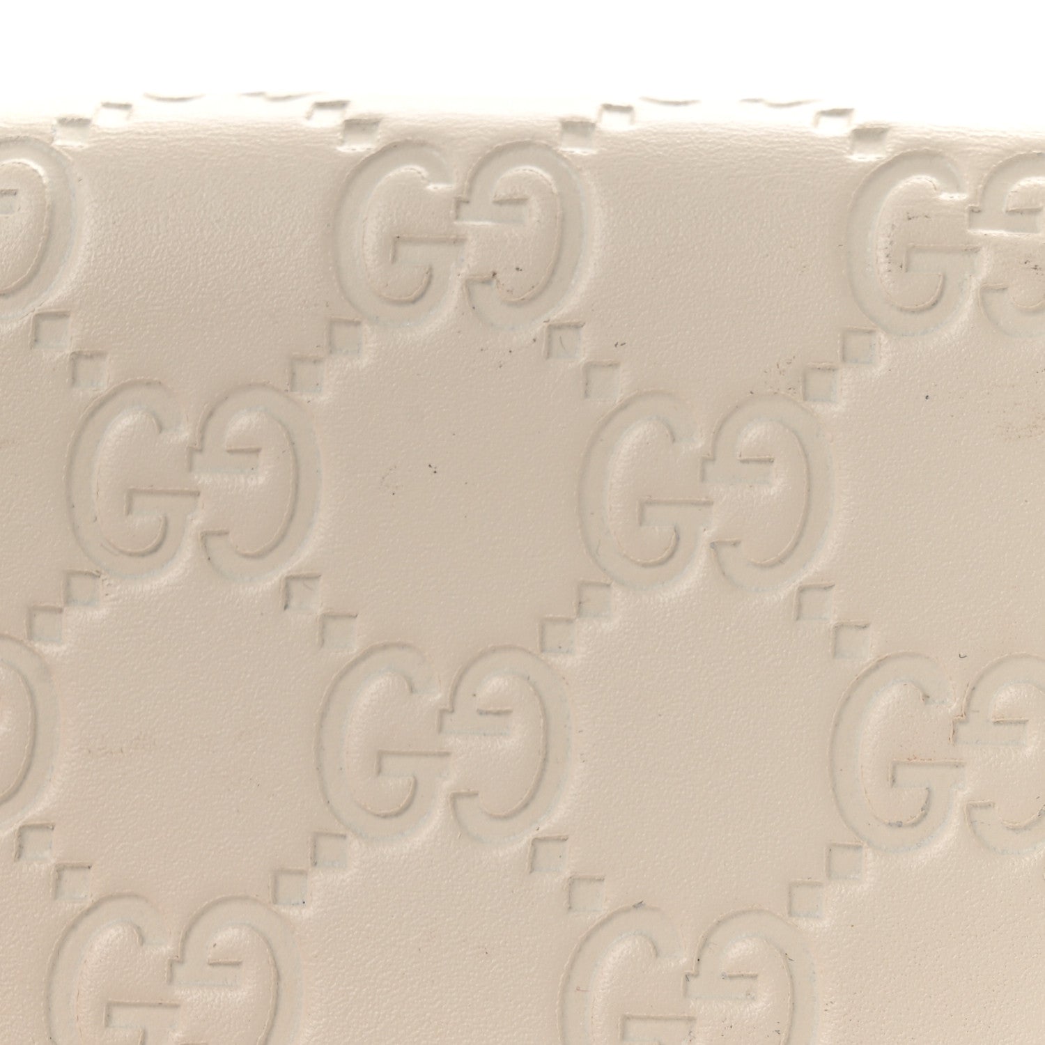 Gucci Guccissima Cherries Card Case Wallet White 9 of 11