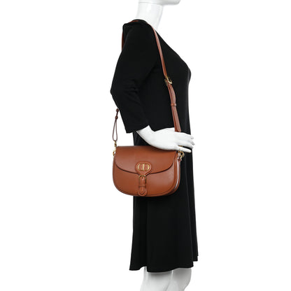 Christian Dior Box Calfskin Medium Bobby Flap Dark Tan 2 of 11